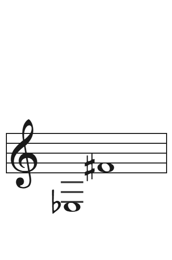 Registro chalumeau del clarinete bajo: de Mi bemol 3 a Fa sostenido 4 escritos